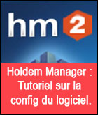 Tutoriel sur la configuration d'Holdem Manager.